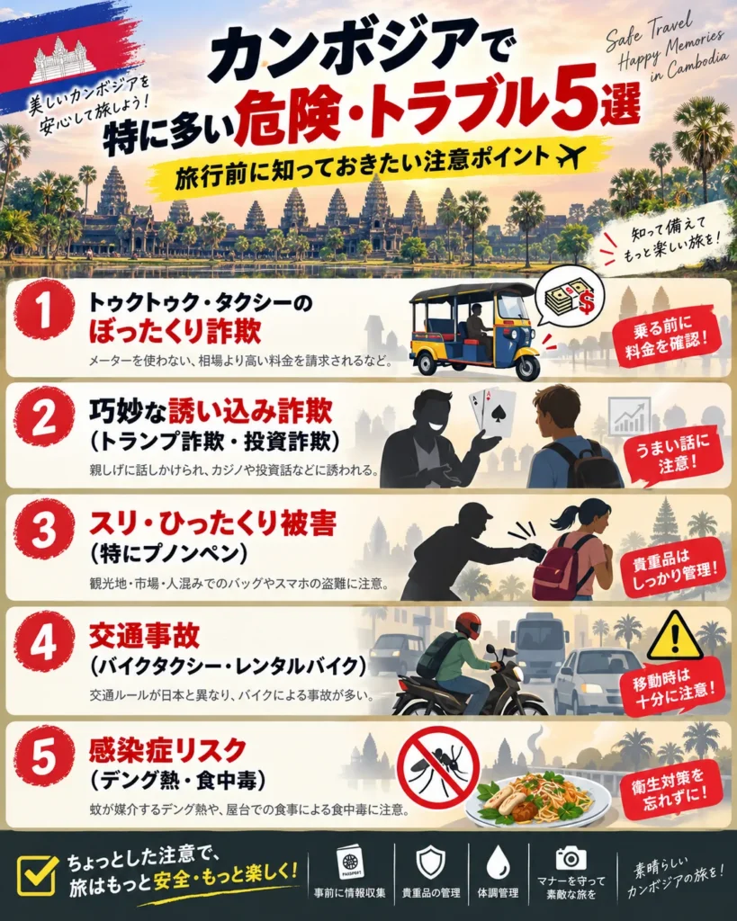カンボジアにはいかない方がいいのか?