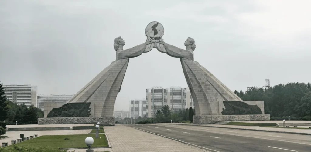 北朝鮮の風景