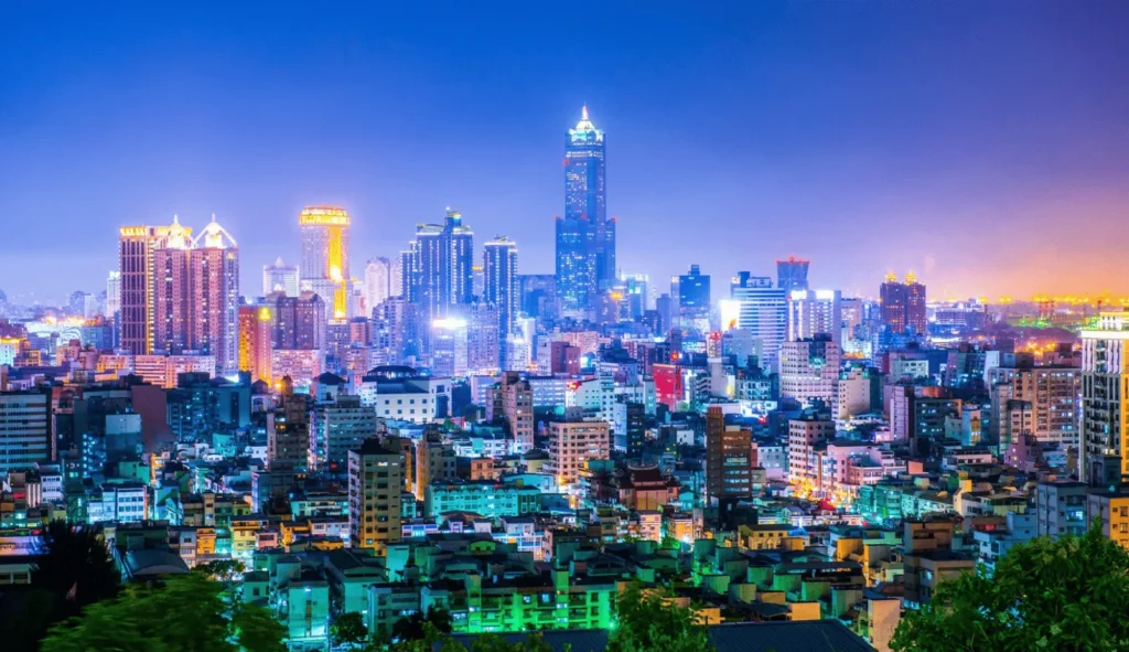 台湾の夜景