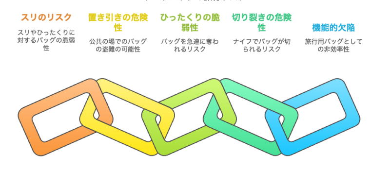トートバックが危ない理由