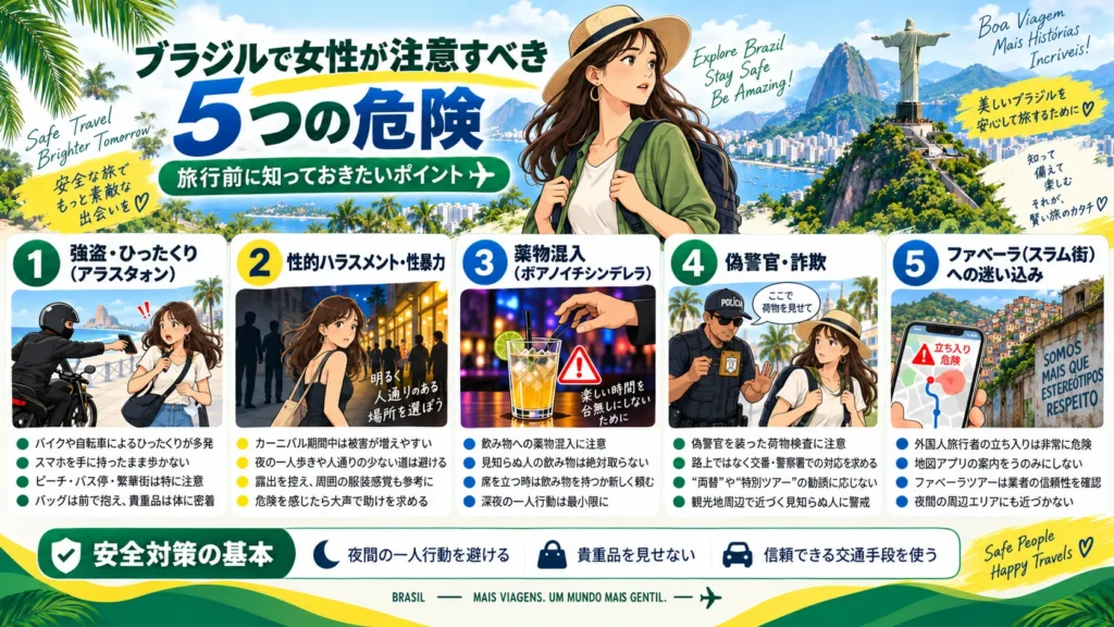ブラジルの治安情報