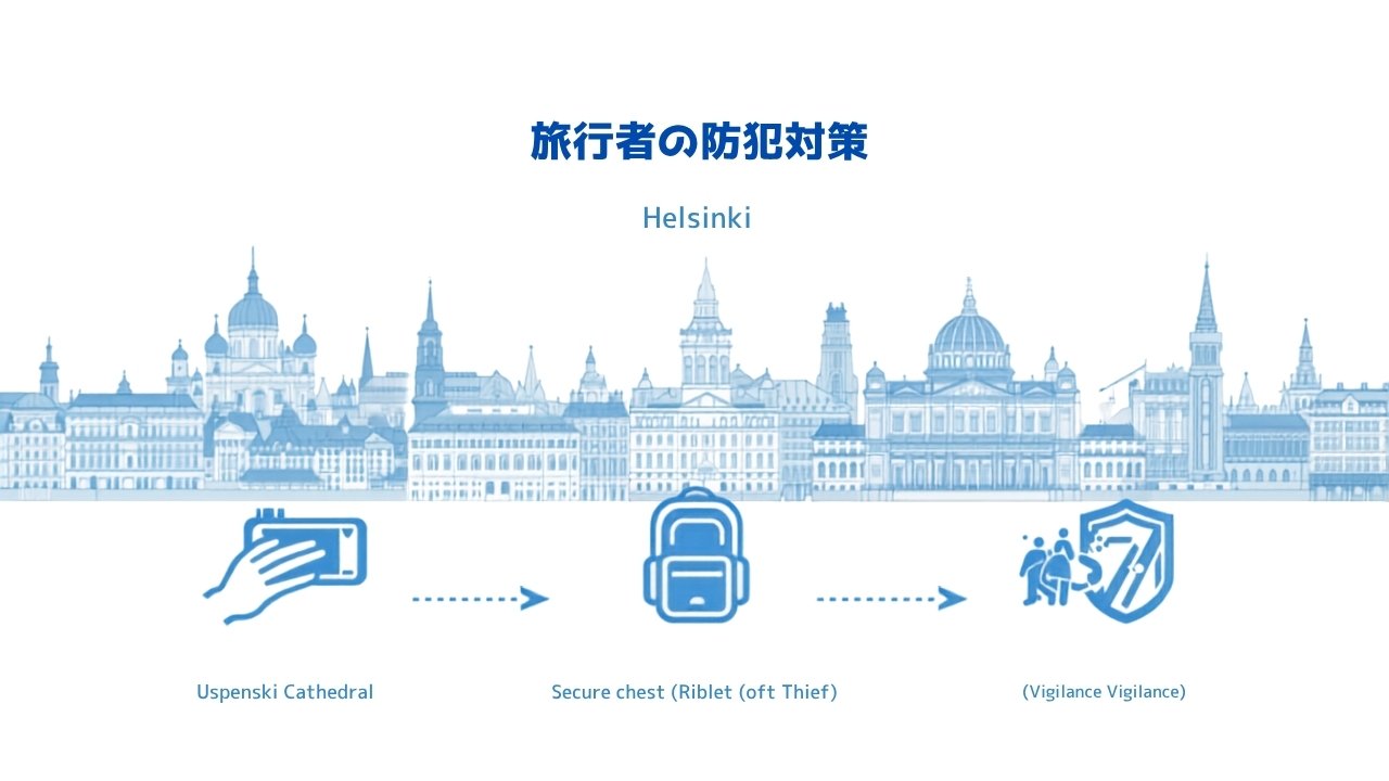 ヘルシンキ旅行者の防犯対策