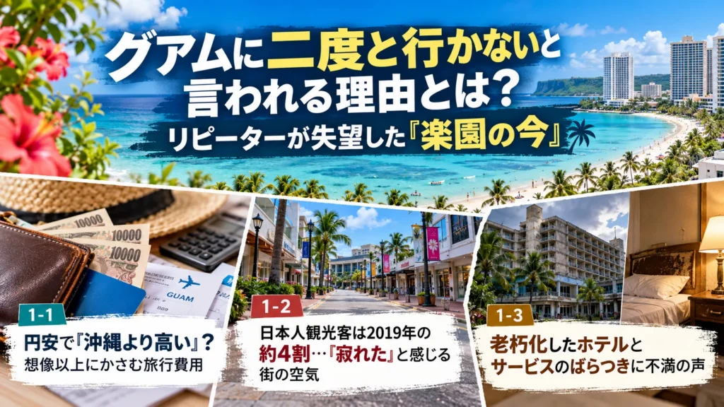 二度と行かない理由