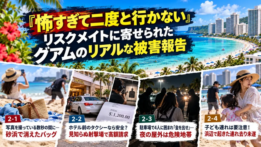 二度と行かないグアム