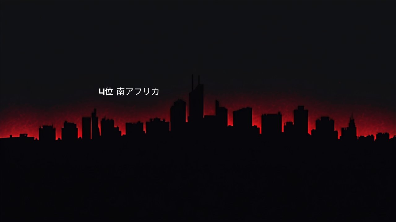 南アフリカの治安危険情報