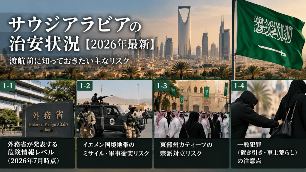 サウジアラビアの治安情報2
