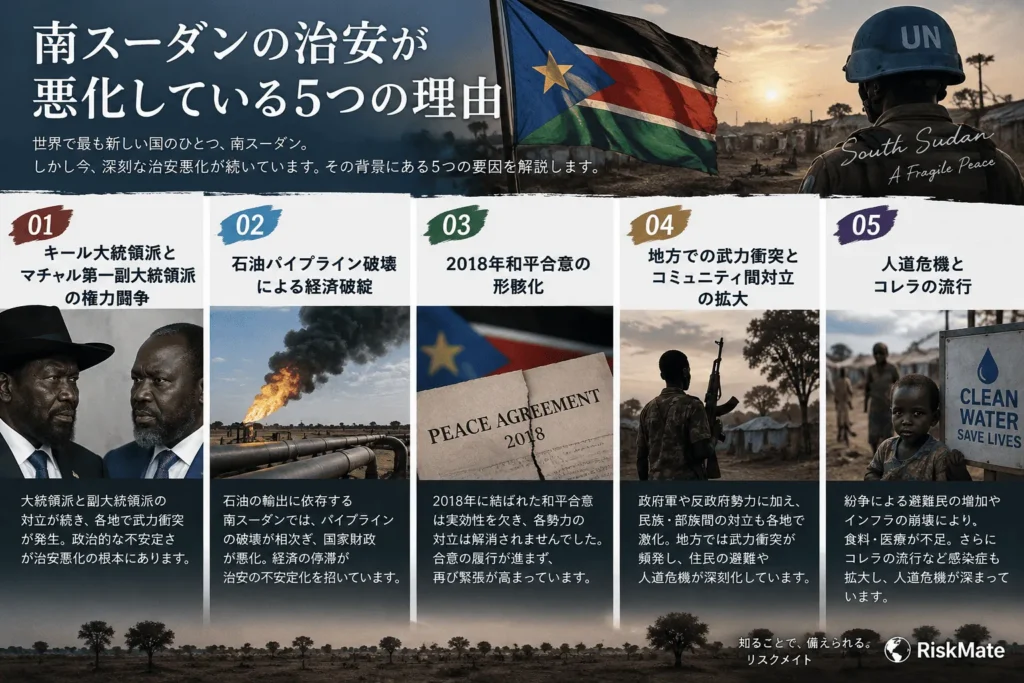 南スーダンの治安が悪い理由