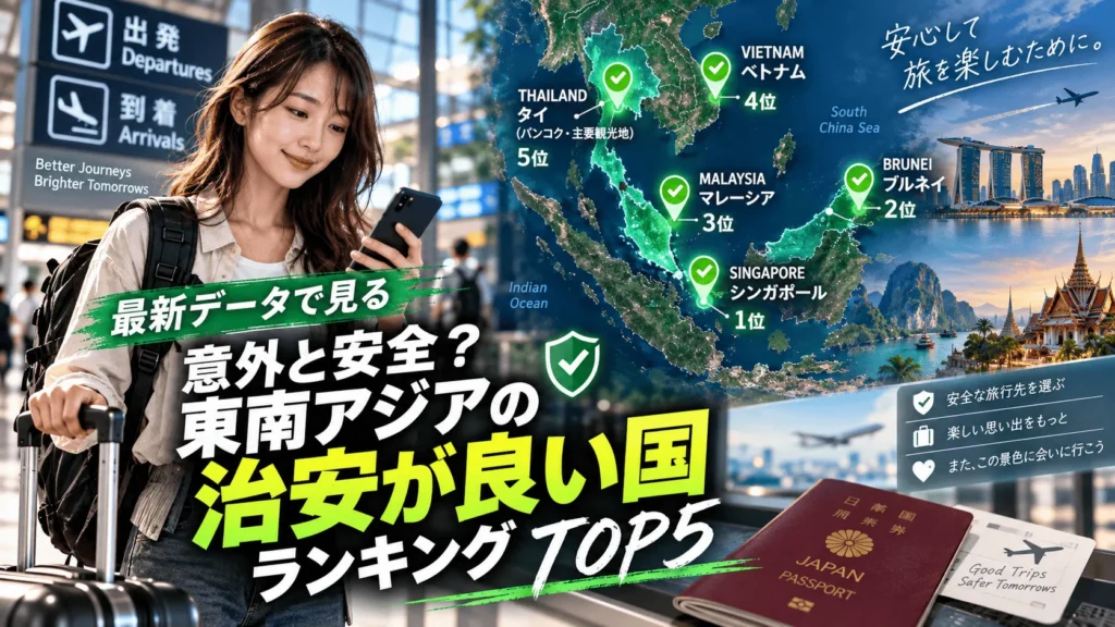 東南アジア治安いい