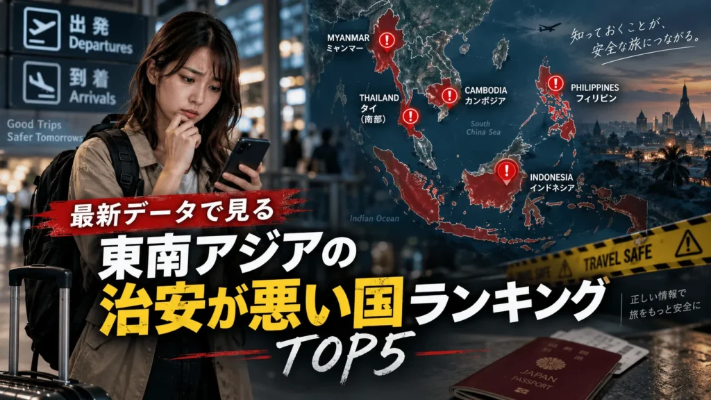 東南アジア治安悪い